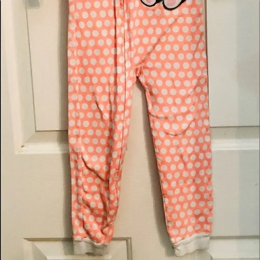 Carters girls onsie sleeper pink and white